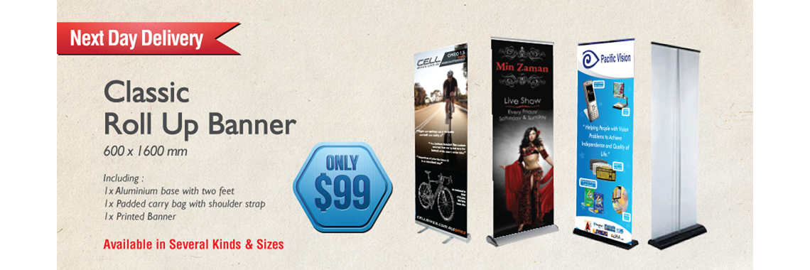 Classic Roll Up Banner