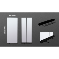 Classic Pull Up Banner - Black Color Base Classic Pull Up Banner - Black Color Base
