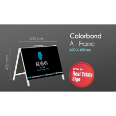 Colorbond | Corflute A Frame Colorbond | Corflute A Frame