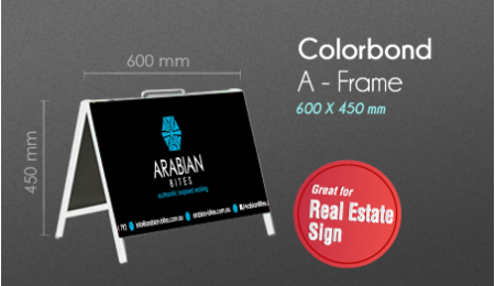 Colorbond | Corflute A Frame