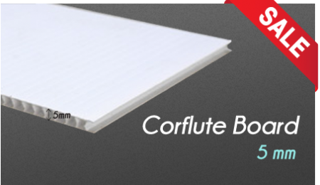 5mm Corflute Board (Single-side Color Print) 5mm Corflute Board (Single-side Color Print)