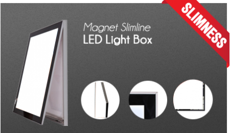 Slimline LED Magnetic Light Box Slimline LED Magnetic Light Box