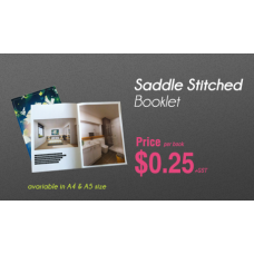 A4 | A5 Saddle Stitched Booklet